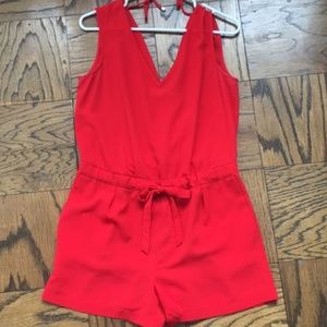 Red Zara Romper - Small
